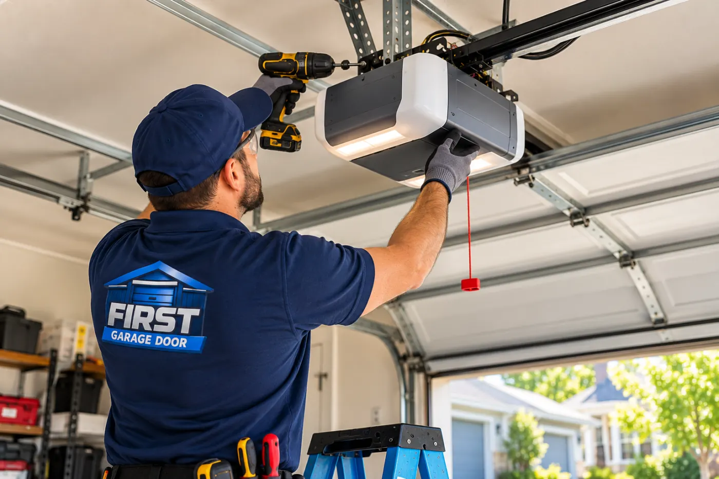 Garage door motor replacement service in Irvine, Los Angeles